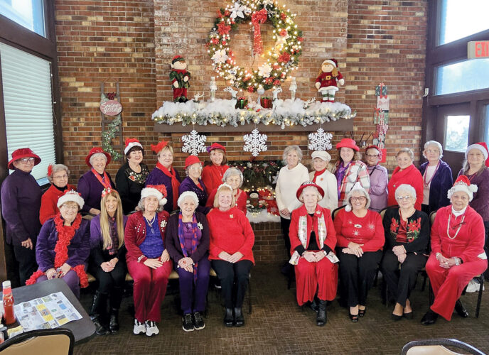 Purple Majesties Gather for Christmas Party